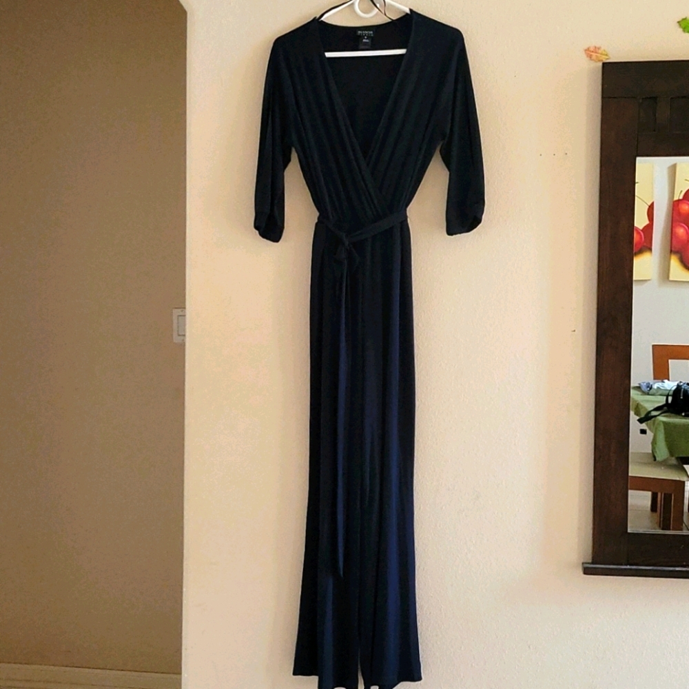 Enfocus Studio navy jumpsuit